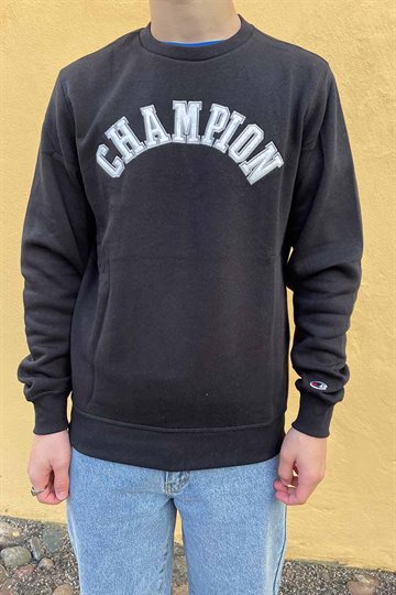 Champion Sweatshirt Børn - College Reversed - Black